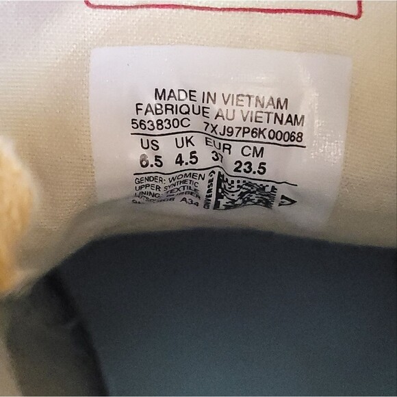 Converse x Chiara Ferragni Paillette Big Eyes Black Chuck Taylor Hi All Star - Picture 7 of 16